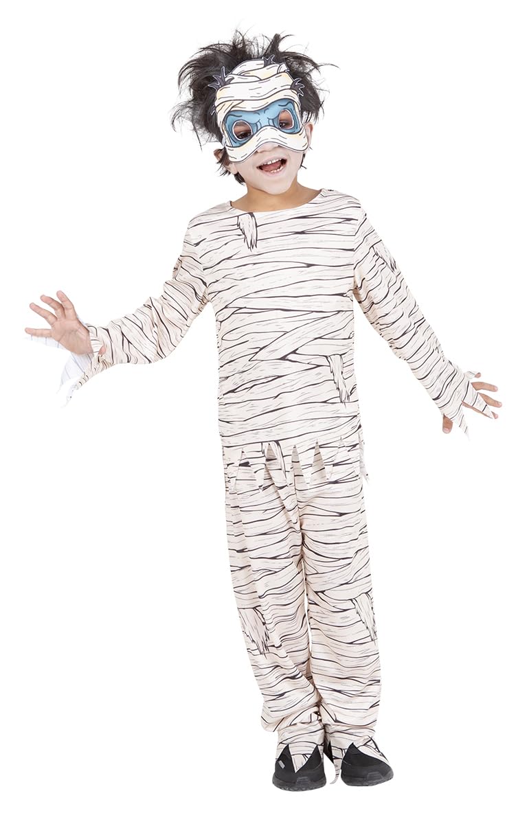 rubie-s-deluxe-mumien-kost-m-kinder-mit-maske image 4