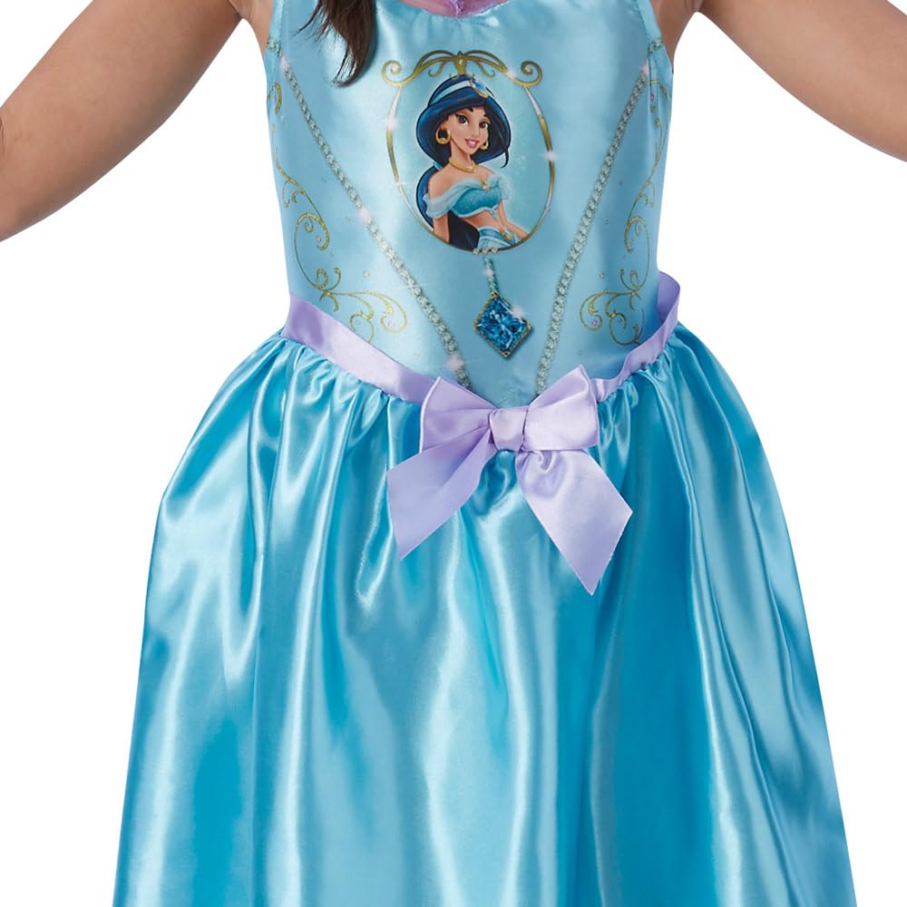 rubie-s-deluxe-jasmin-prinzessinnenkost-m-m-blau-5-6-jahre image 3