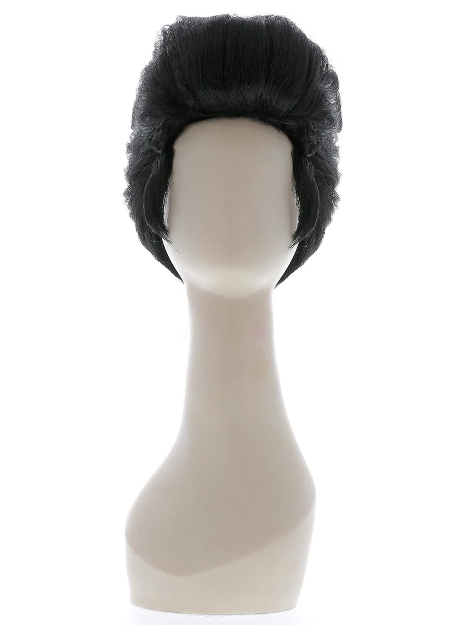 smiffys-fever-elvis-deluxe-wig-per-cke-schwarz-mit-tolle image 3