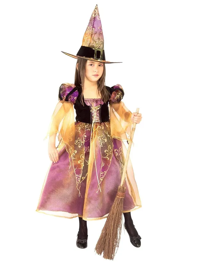 rubie-s-deluxe-elegant-witch-kost-m-s-hexenkleid-detailreich image 1