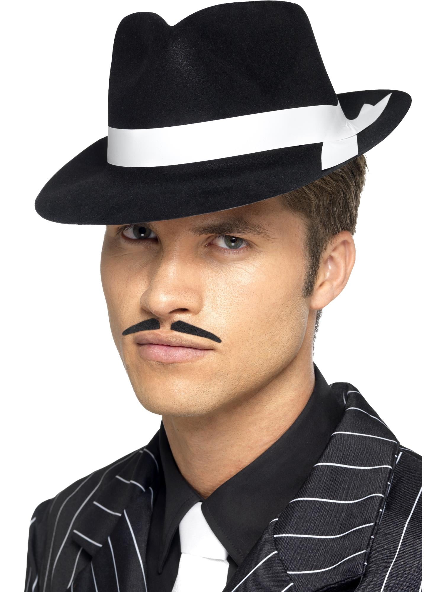 smiffys-fever-al-capone-hut-schwarz-herren-fedora image 1