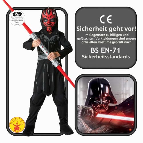 rubie-s-deluxe-darth-maul-kost-m-kinder-13-14-jahre-tunika image 8
