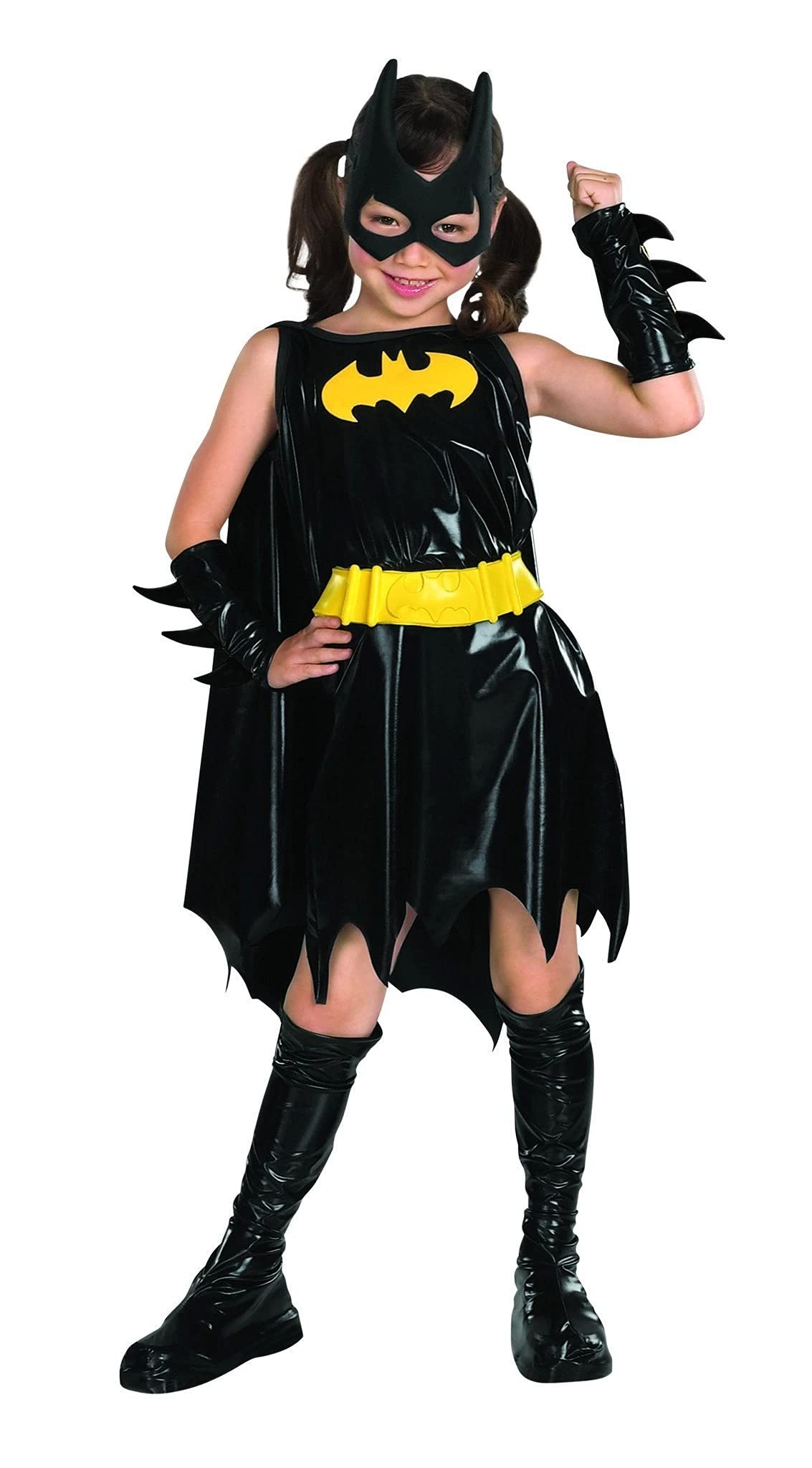 rubie-s-deluxe-batgirl-maedchenkostuem-kleid-umhang-maske-deluxe image 1