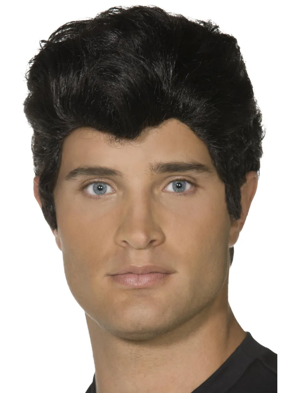 smiffys-fever-grease-danny-per-cke-herren-schwarz-tolle image 1