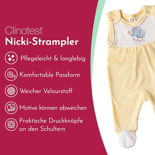 clinotest-nachwuchs-nicki-babystrampler-gelb-baumwolle image 8
