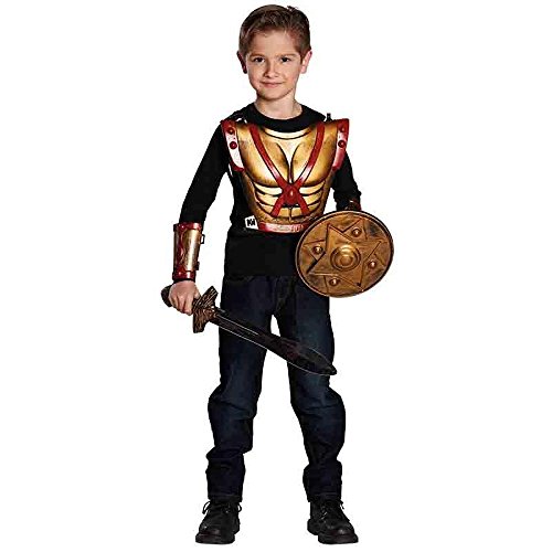 rubie-s-deluxe-ritter-r-stung-set-schwert-schild-fasching image 2