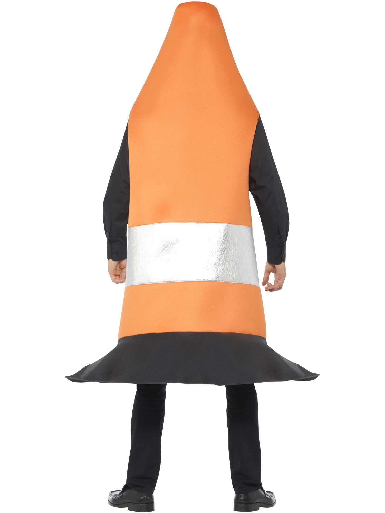 smiffys-fever-verkehrsh-tchen-kost-m-orange-unisex-pylone image 2