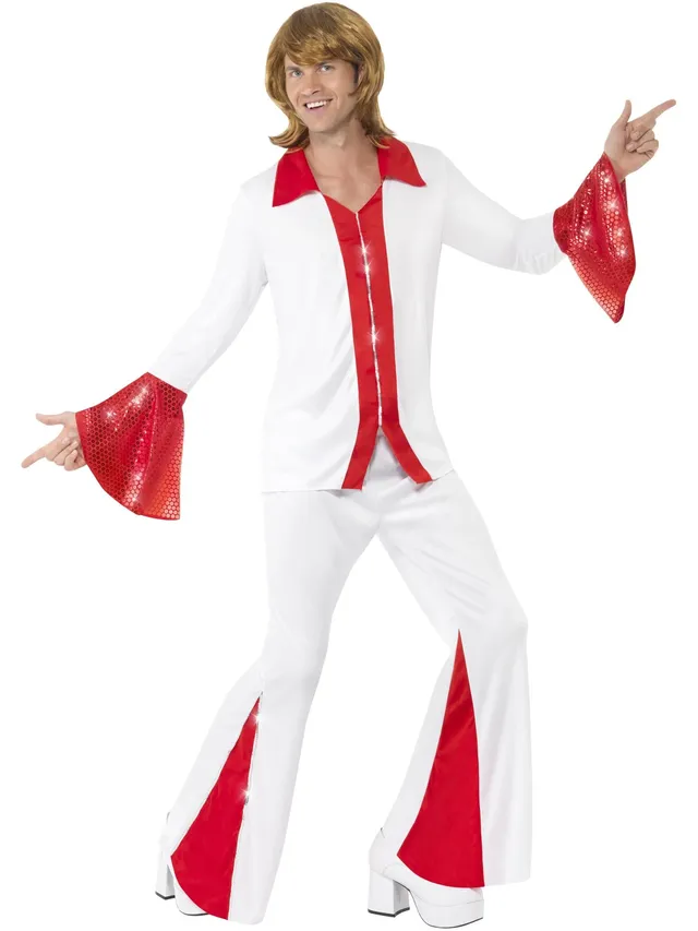 smiffys-fever-super-trooper-70er-kost-m-herren-wei-rot image 1
