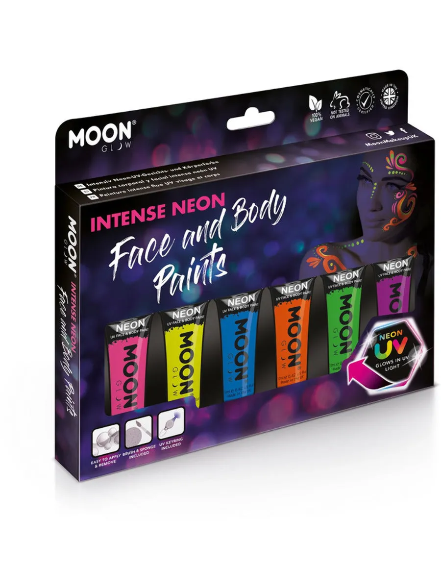 smiffys-makeup-fx-moon-glow-neon-uv-schminke-set-6-tlg image 1