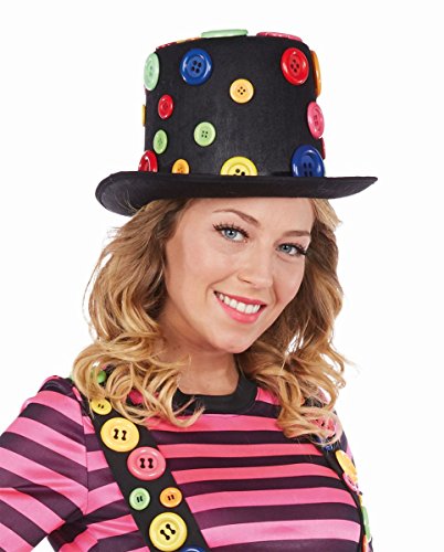 zylinder-mit-kn-pfen-kost-m-hut-schwarz-polyester-kw57 image 2