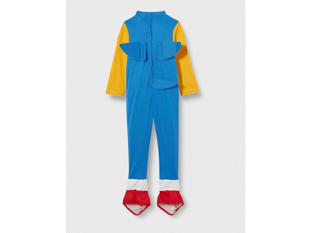 rubies-sonic-luxe-kost-m-jumpsuit-mit-pvc-maske image 5