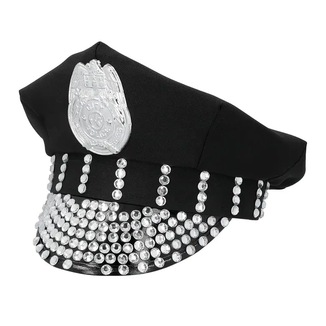 boland-33029-polizei-m-tze-schwarz-abzeichen-einheitsgr-e image 1