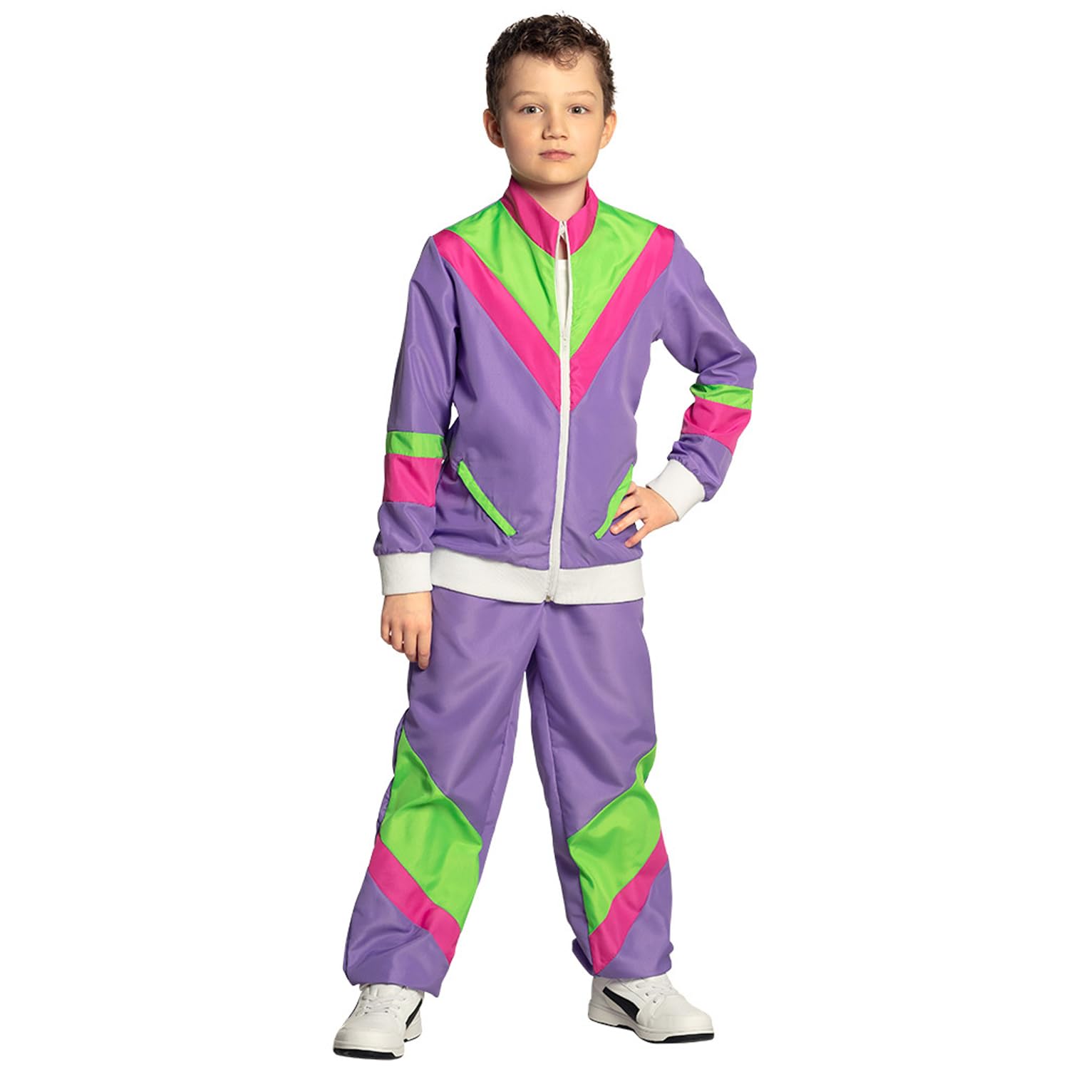 boland-retro-kid-trainingsanzug-kinder-lila-10-12-jahre image 2