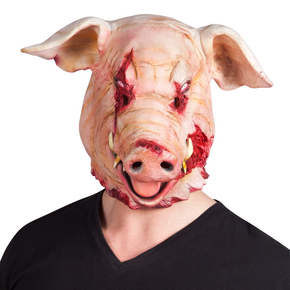 boland-masks-latex-kopfmaske-blutiges-schwein-erwachsene image 1