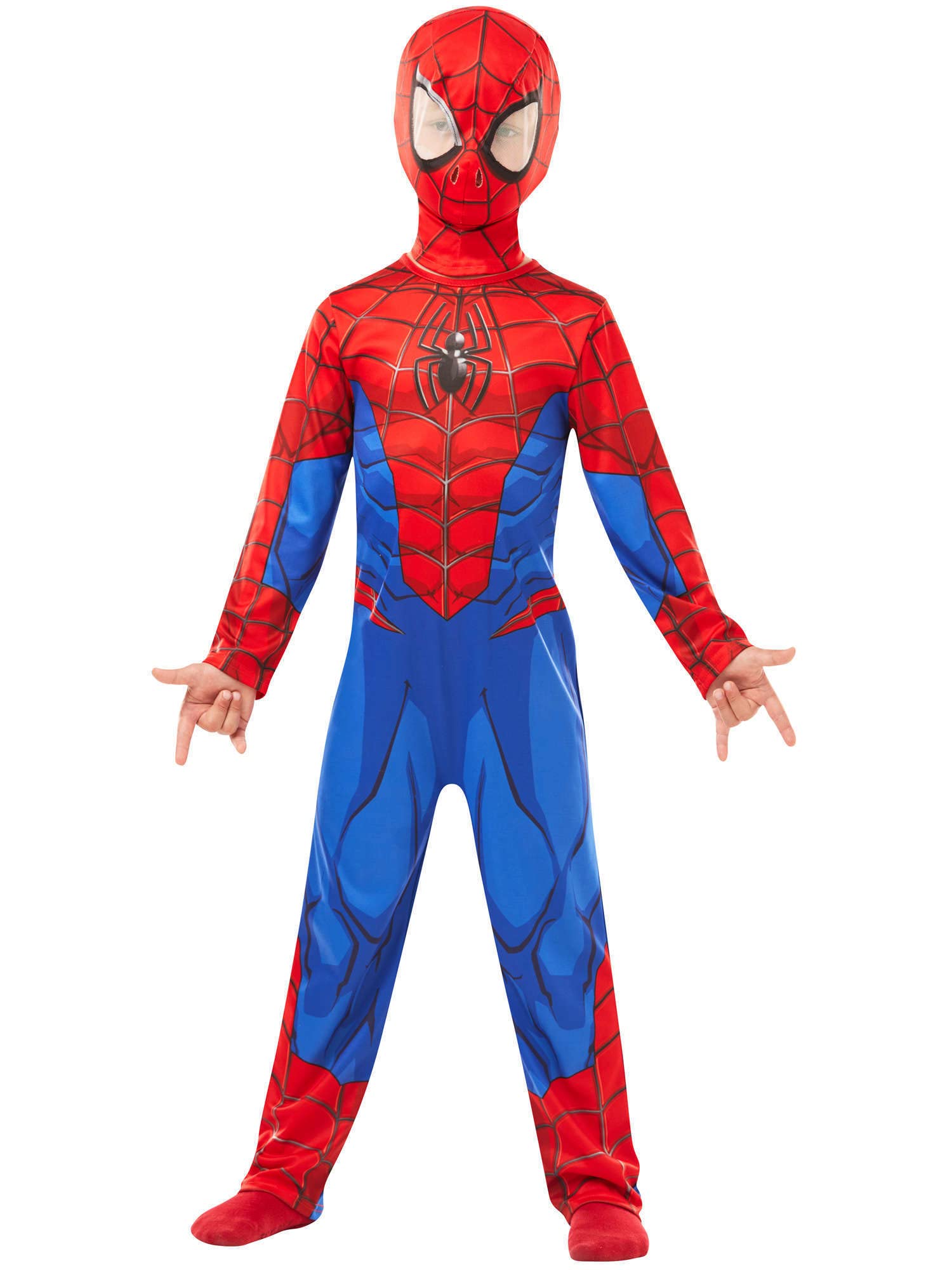 rubie-s-deluxe-spider-man-classic-kost-m-3-4-jahre image 1
