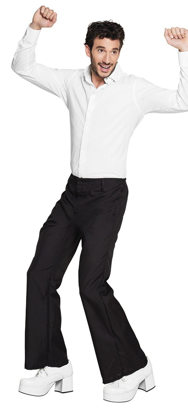 boland-tanzhose-herren-70er-flower-power-kost-mhose-schwarz image 2