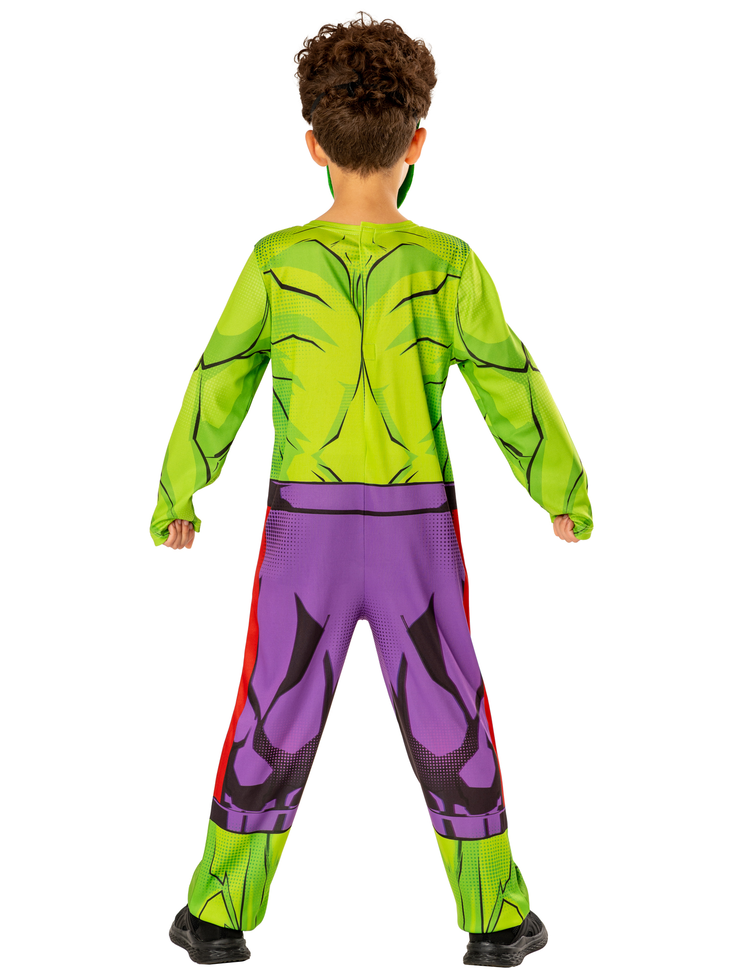 rubies-hulk-kost-m-green-collection-kinder-mit-maske image 2