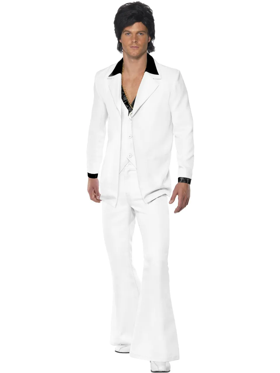 smiffys-fever-1970s-suit-kost-m-herren-wei-3-tlg image 1