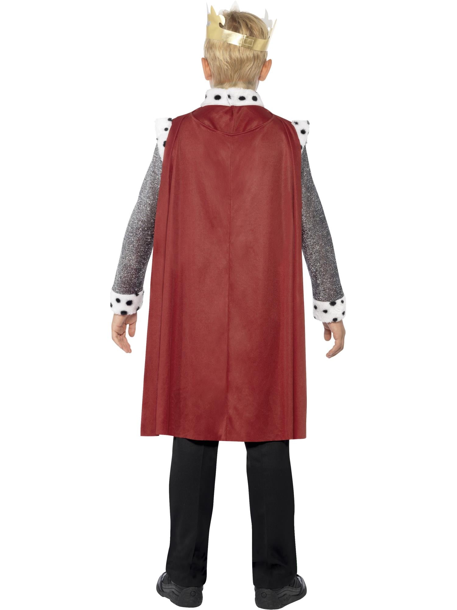 smiffys-fever-king-arthur-kost-m-kinder-rot-tunikas image 2