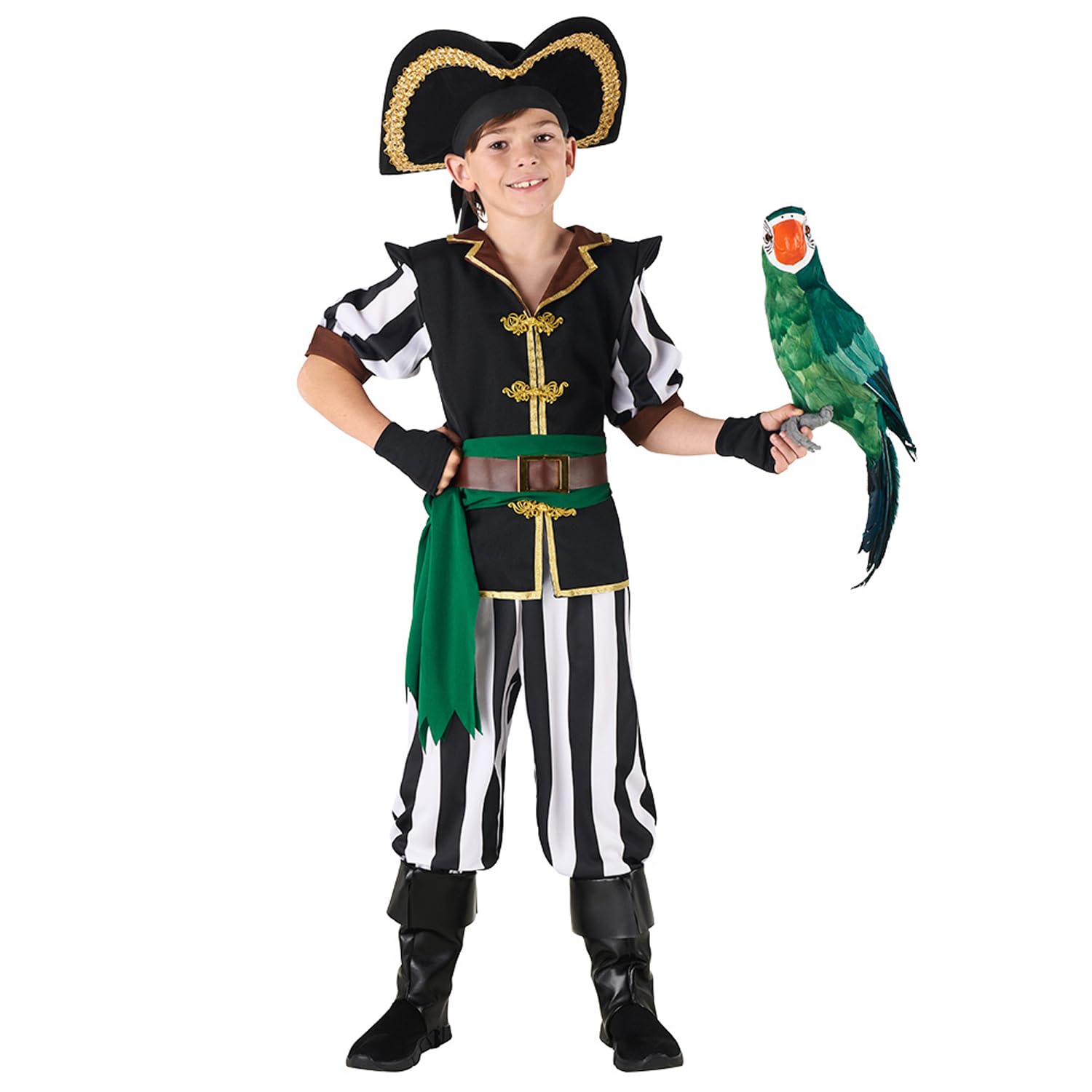 boland-pirat-kinderkost-m-7-9-jahre-mottoparty-karneval image 1