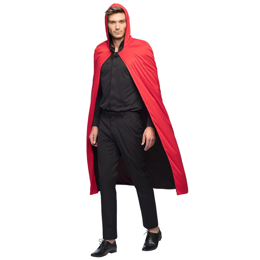 boland-halloween-vampir-umhang-wende-schwarz-rot-170-cm image 2