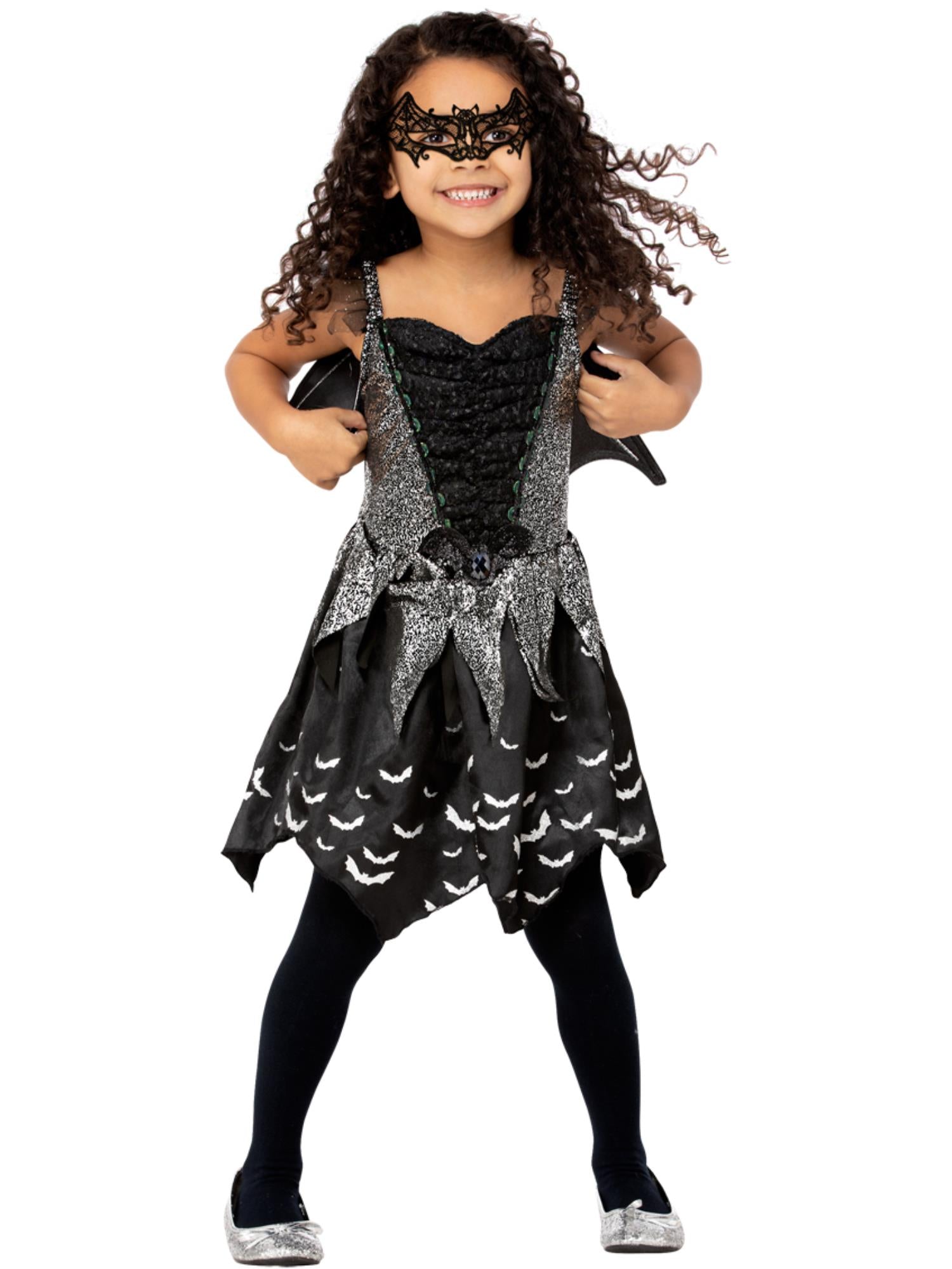 smiffys-fever-dark-bat-fairy-kost-m-m-dchen-4-6-schwarz image 4