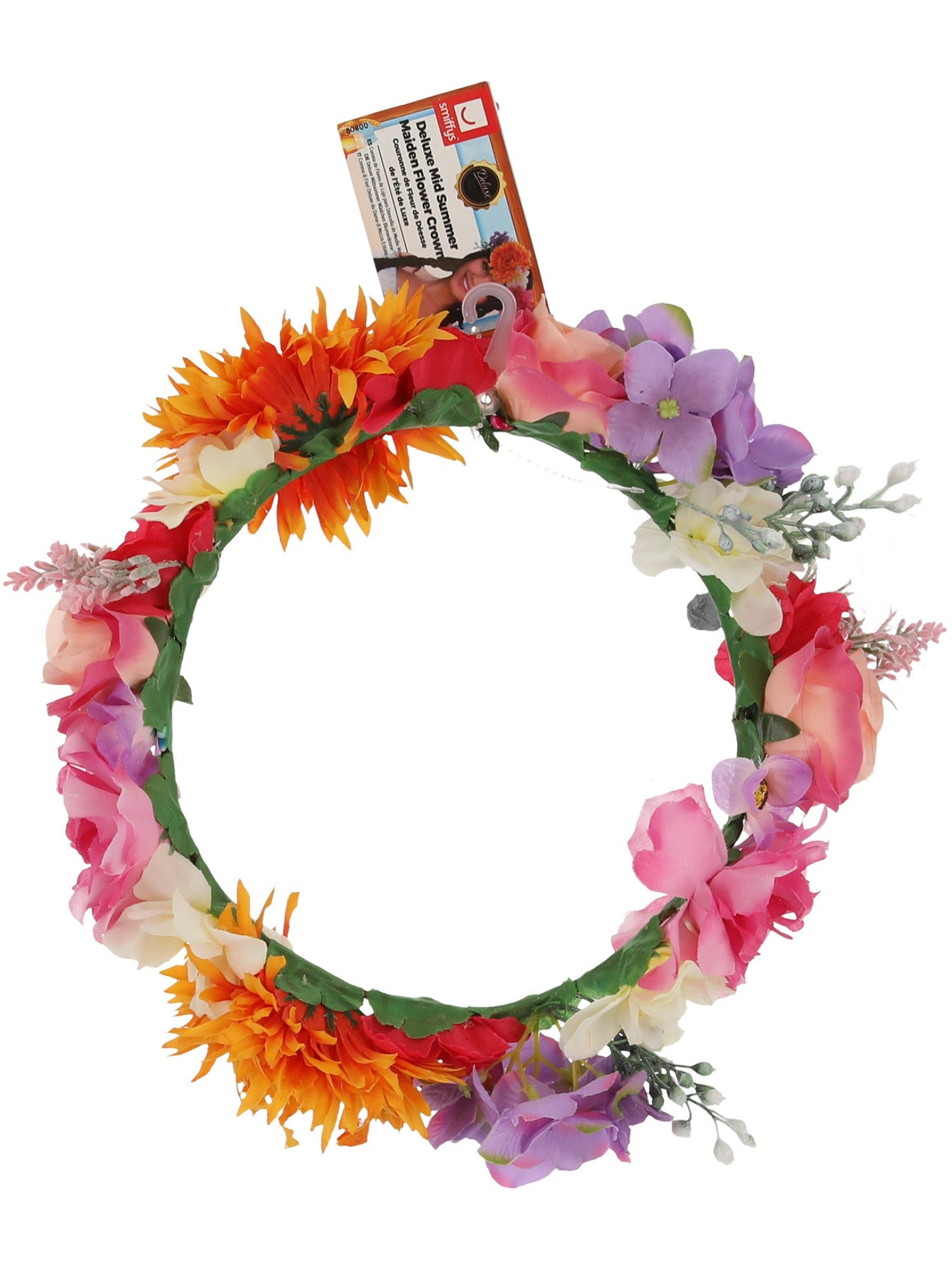 smiffys-fever-bayerin-blumenkranz-bunt-f-r-dirndl image 2