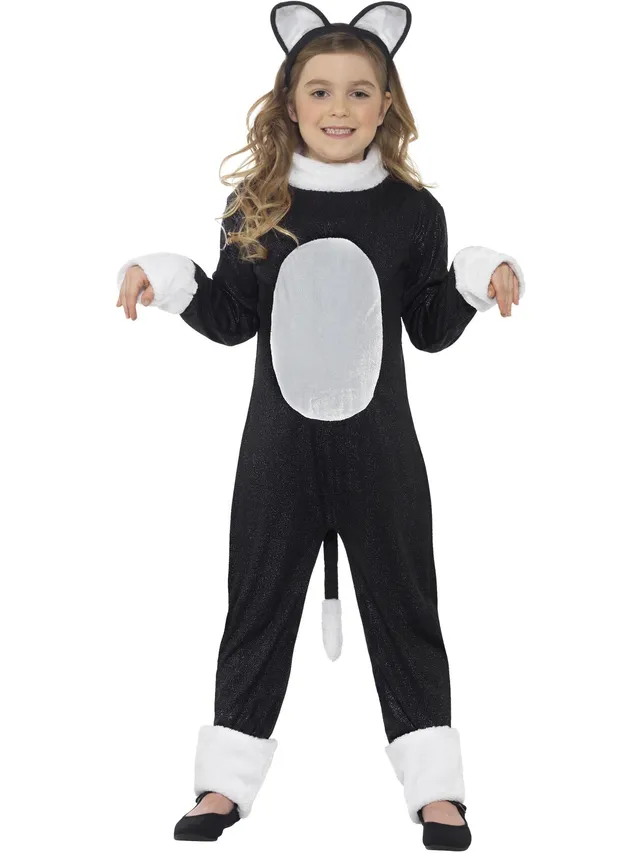 smiffys-fever-cool-cat-kinder-kost-m-s-4-6-jahre-schwarz image 1