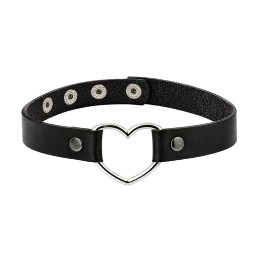 boland-herz-choker-halskette-mit-anh-nger-schwarz image 5