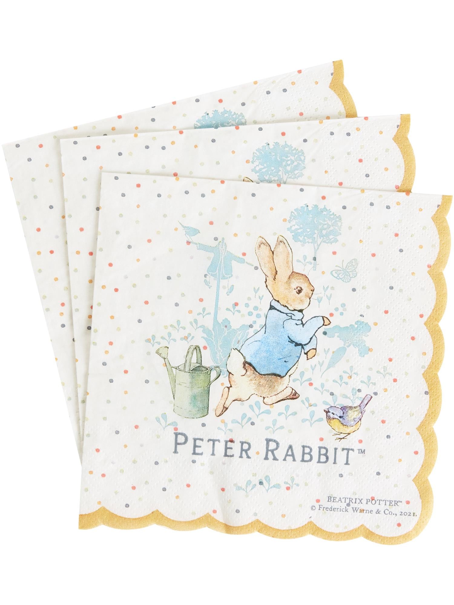 smiffys-fever-peter-rabbit-servietten-16-st-ck-33cm image 2