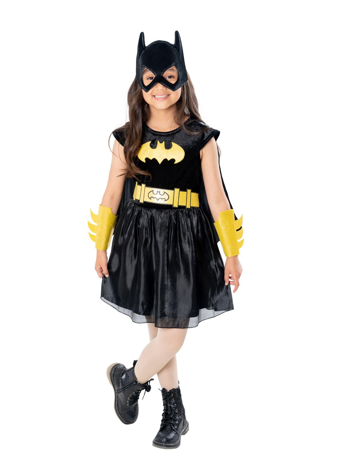 rubie-s-deluxe-batgirl-kinderkost-m-3-4-jahre-schwarz image 1