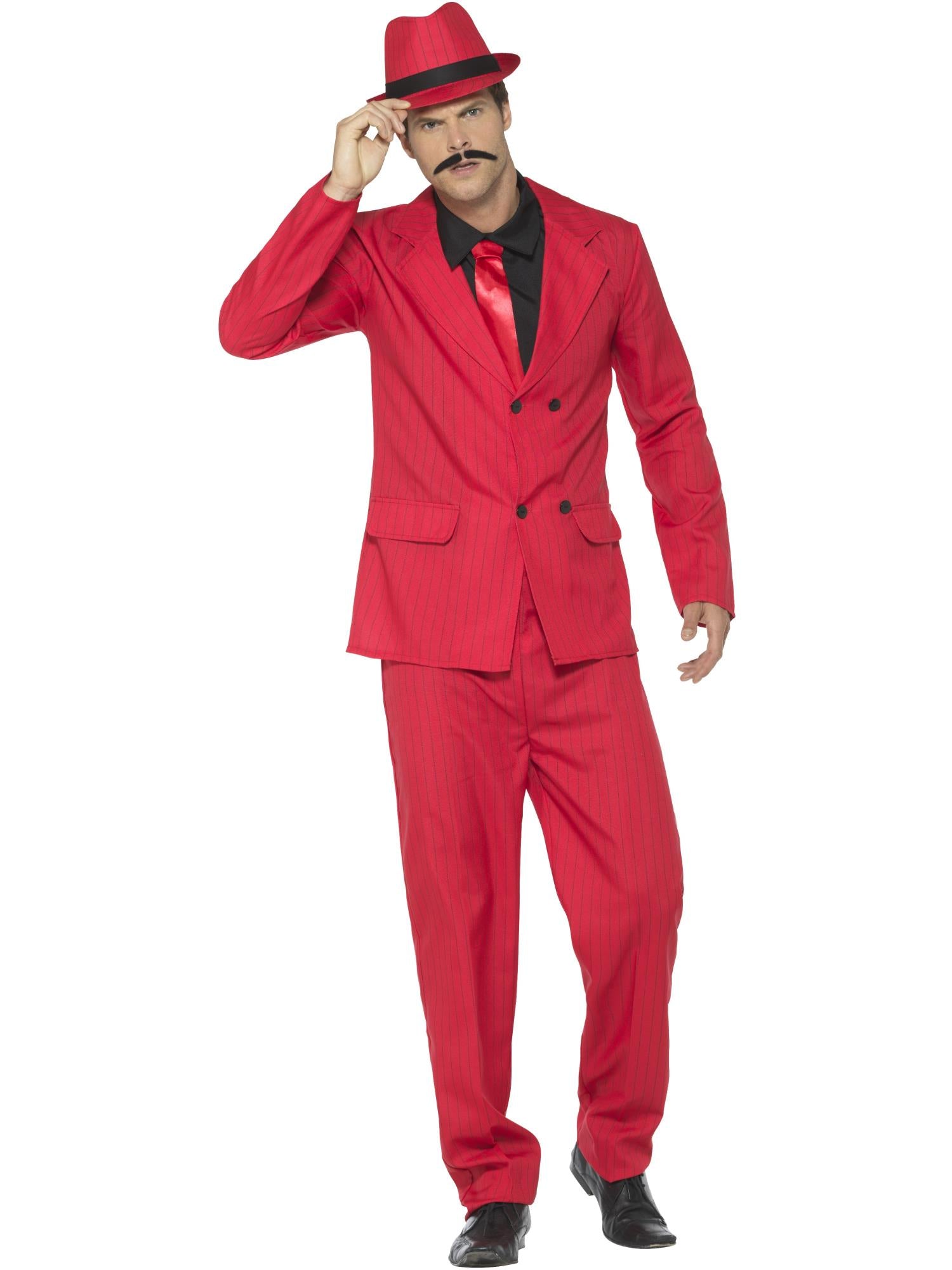 smiffys-stand-out-suits-zoot-suit-kost-m-herren-rot-gr-l image 4