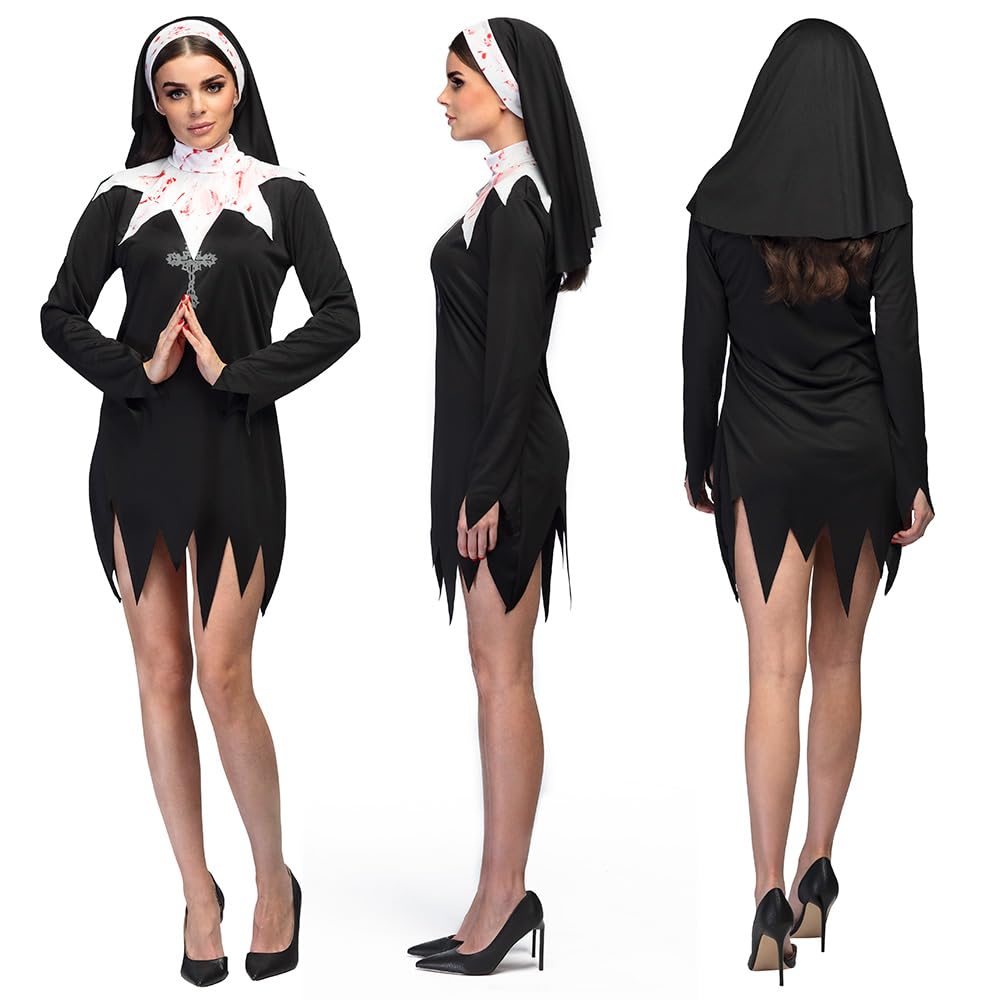 boland-bloody-nun-kost-m-blutige-nonne-damen-gr-e-m image 4
