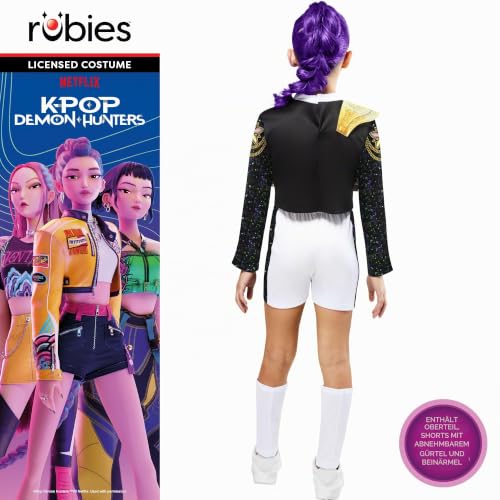 rubie-s-deluxe-rumi-gold-kinderkost-m-9-10-jahre-k-pop image 8