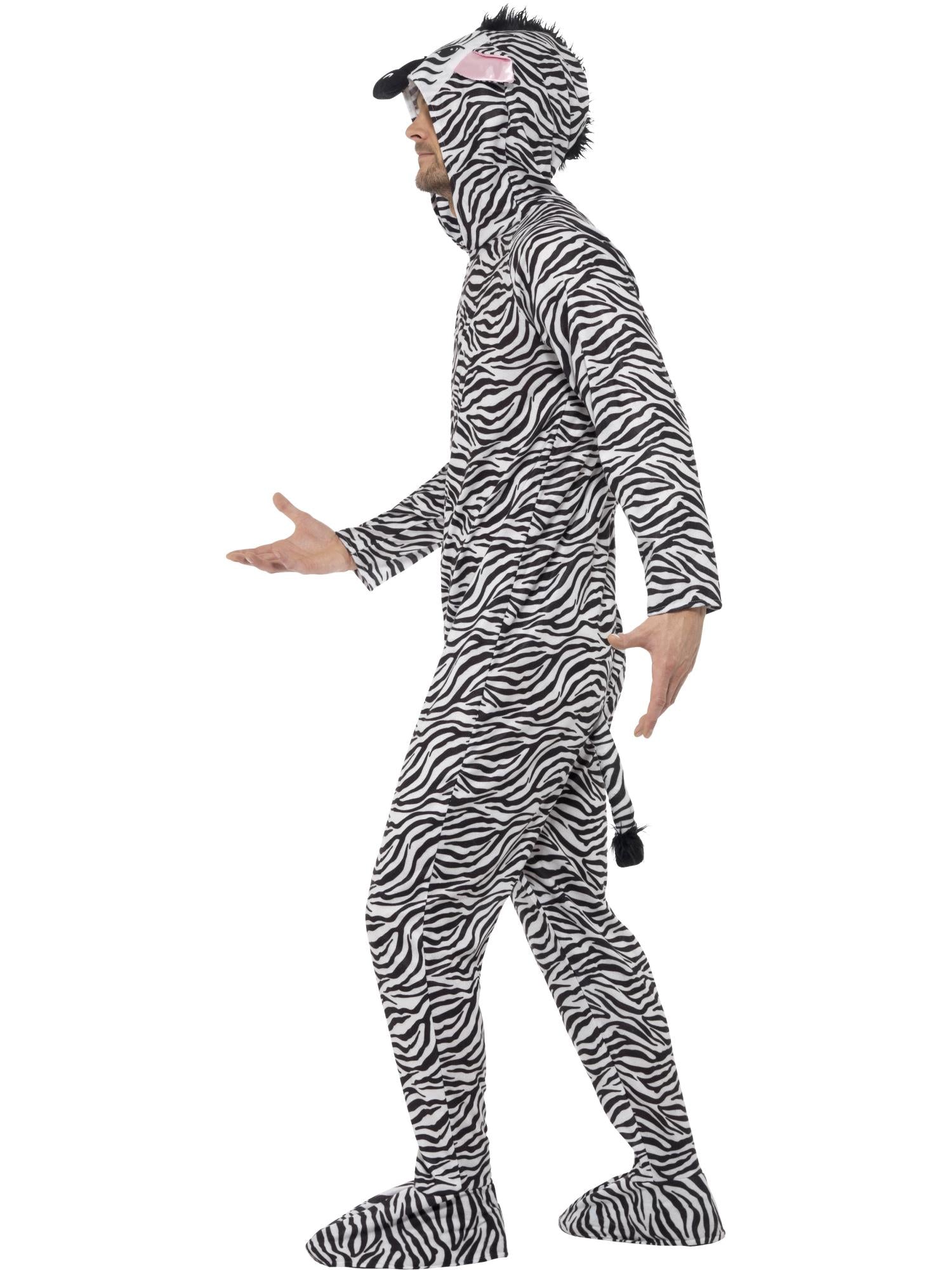 smiffys-fever-zebra-kost-m-overall-m-schwarz-wei-tierkost-m image 3