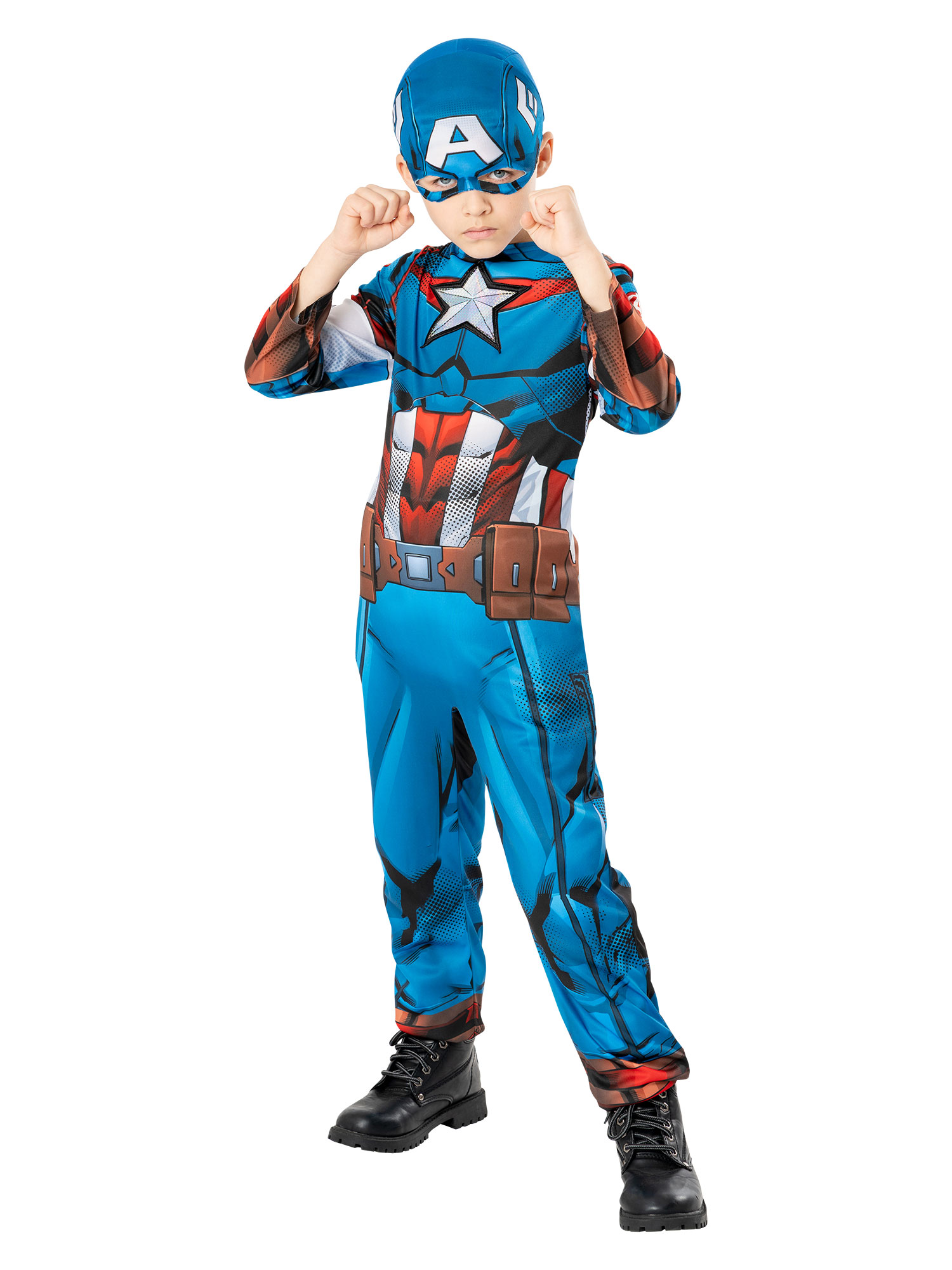 rubies-captain-america-green-collection-kost-m-rot-blau image 1