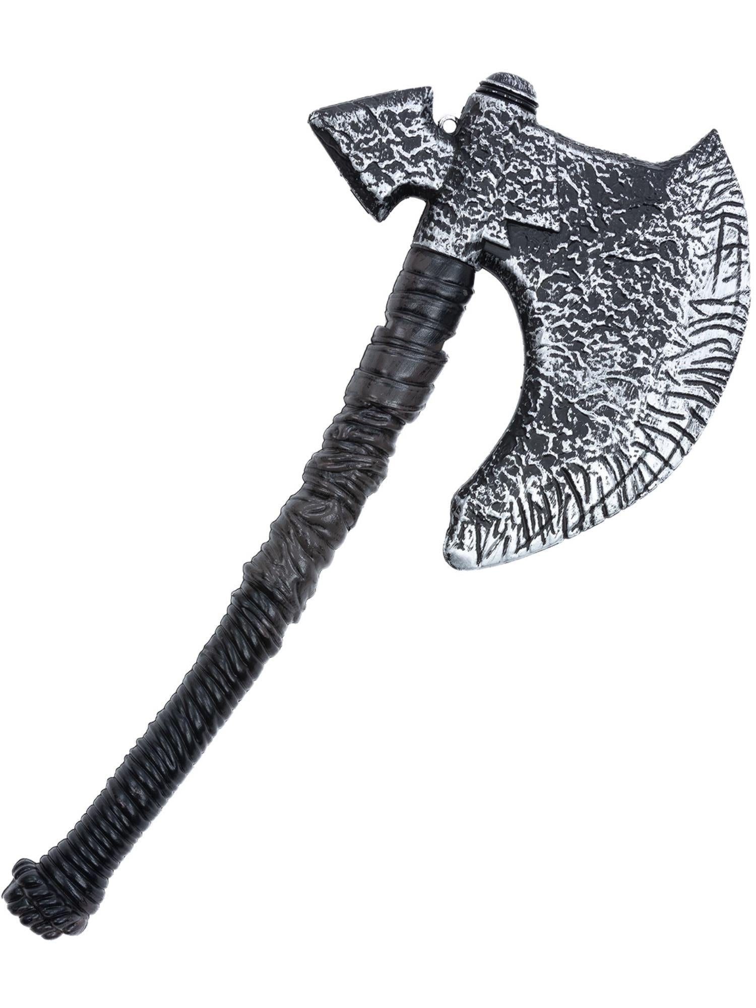 smiffys-fever-wikinger-axt-44cm-schwarz-silber image 1