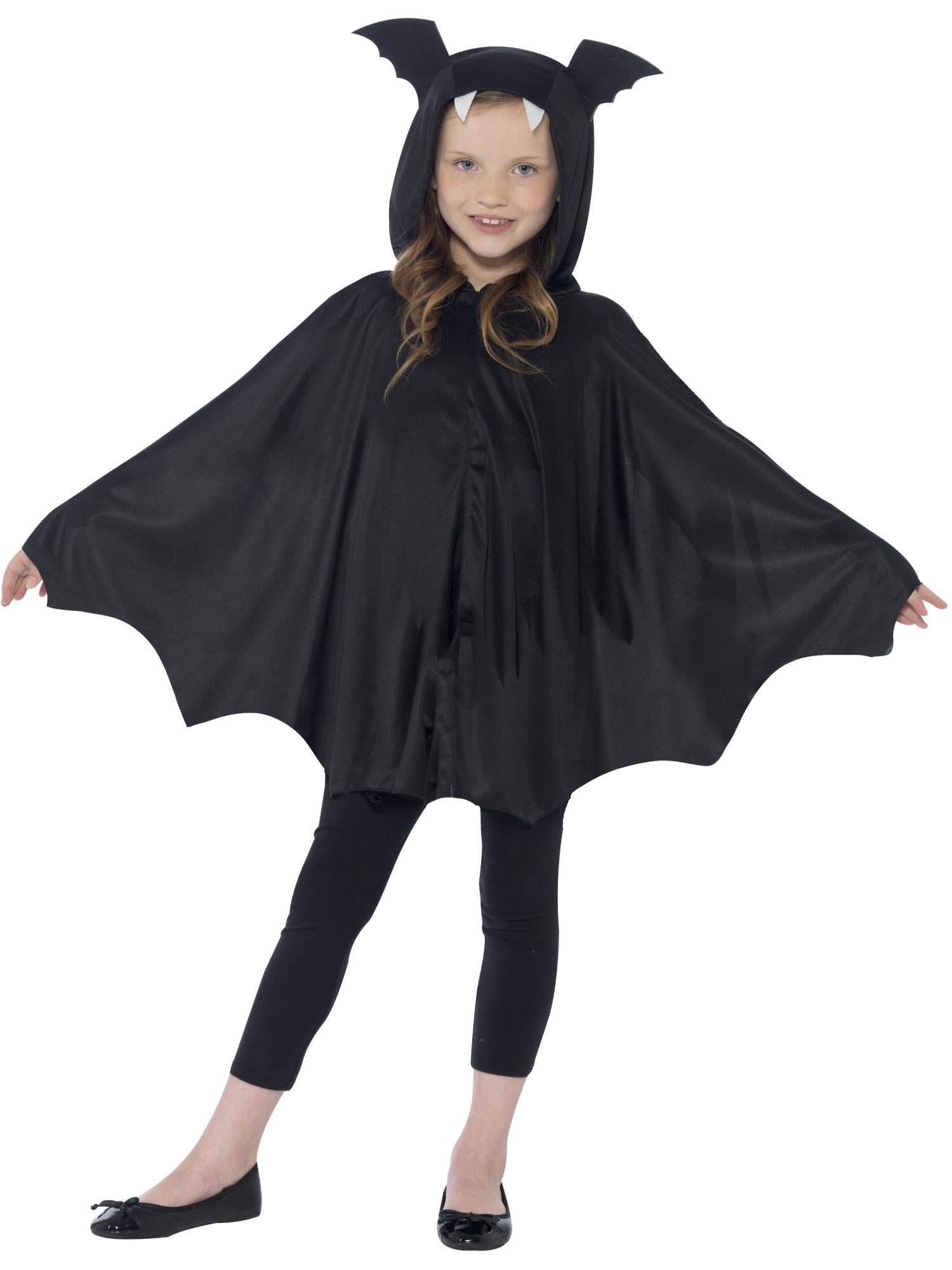 smiffys-fever-fledermaus-cape-schwarz-kinder-m-l image 6