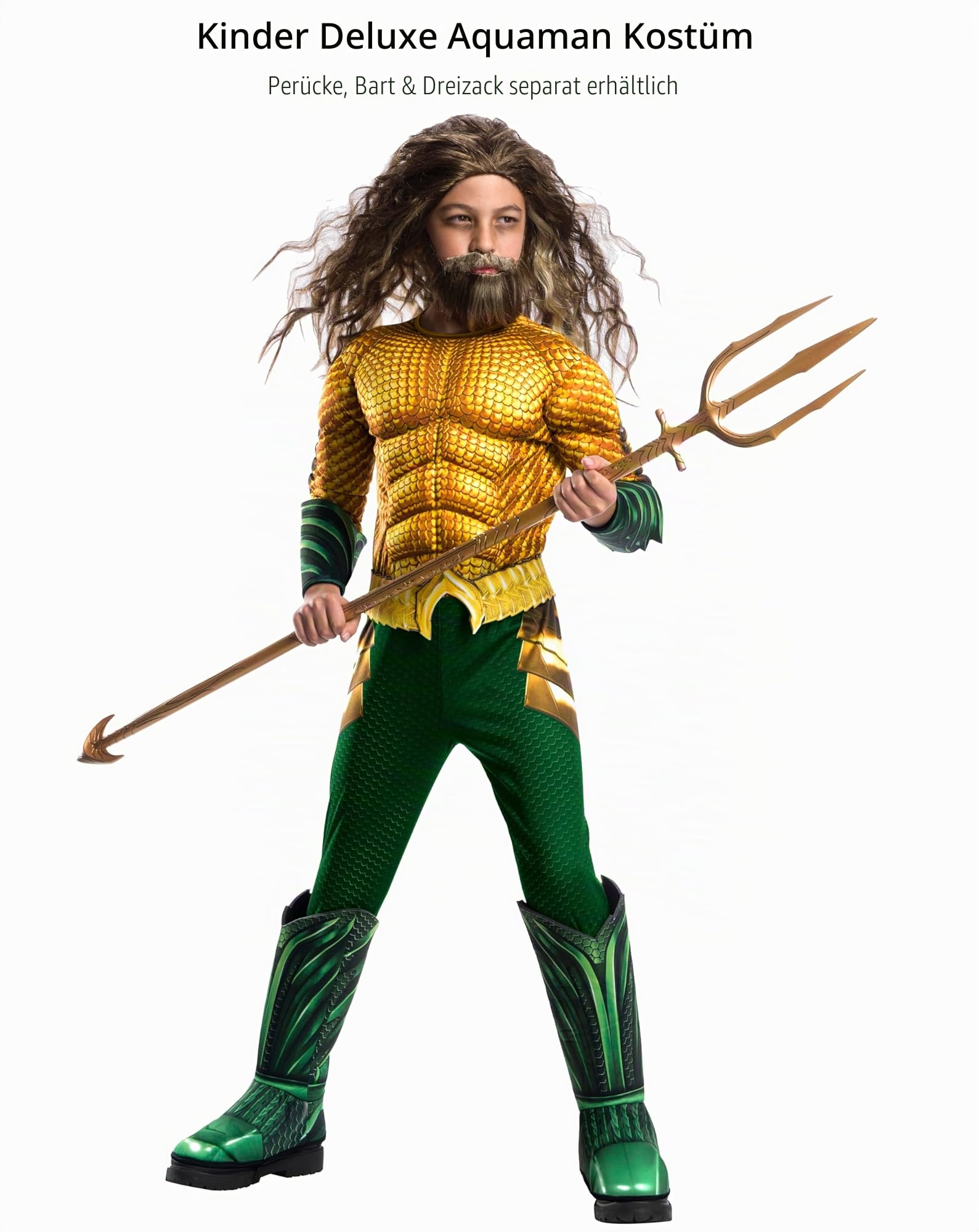 rubie-s-deluxe-aquaman-kinderkost-m-film-gr-s-3-4-j image 3