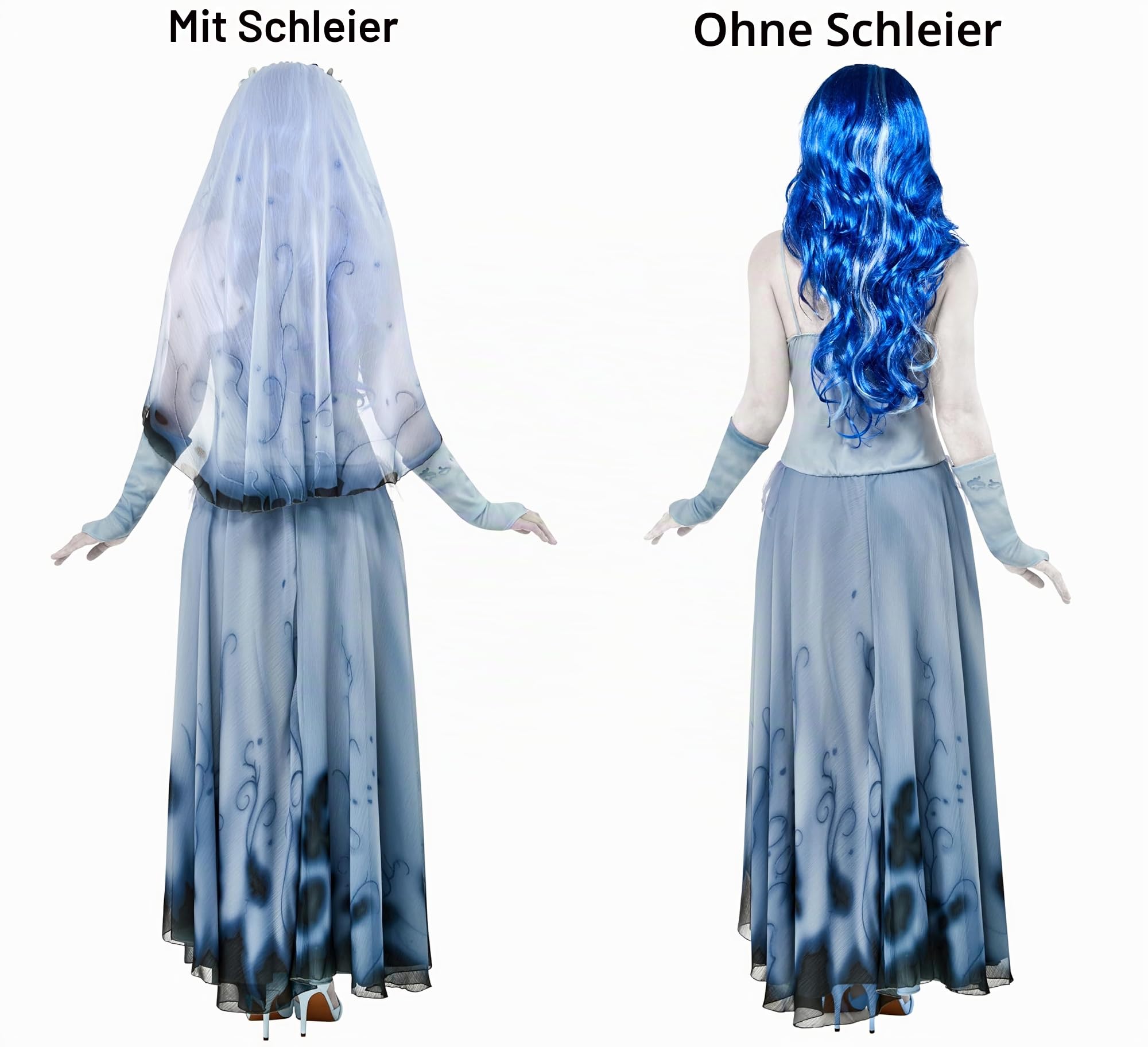 rubie-s-deluxe-corpse-bride-emily-kost-m-kleid-s-mit-schleier image 4