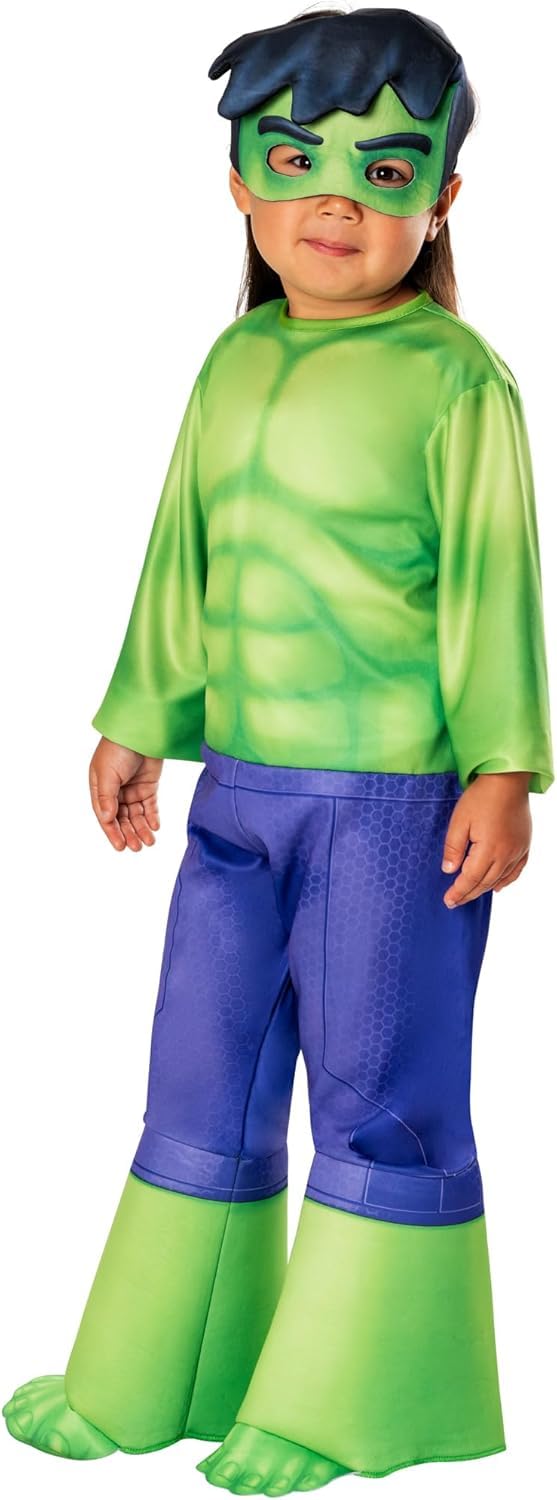 rubie-s-deluxe-hulk-kost-m-kinder-2-3-jahre-marvel image 4