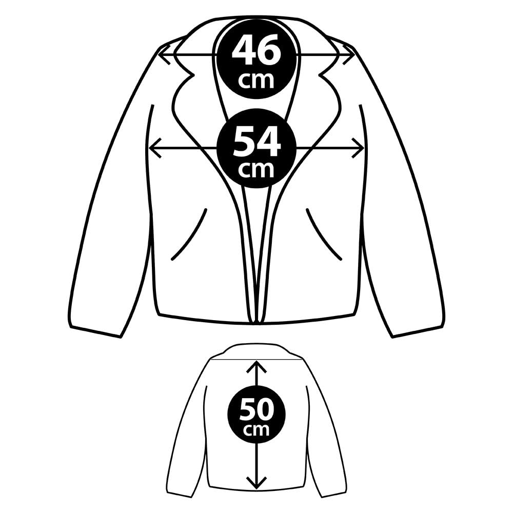 boland-costumes-fluffy-rave-felljacke-schwarz-m-l-kunstfell-kurz image 7