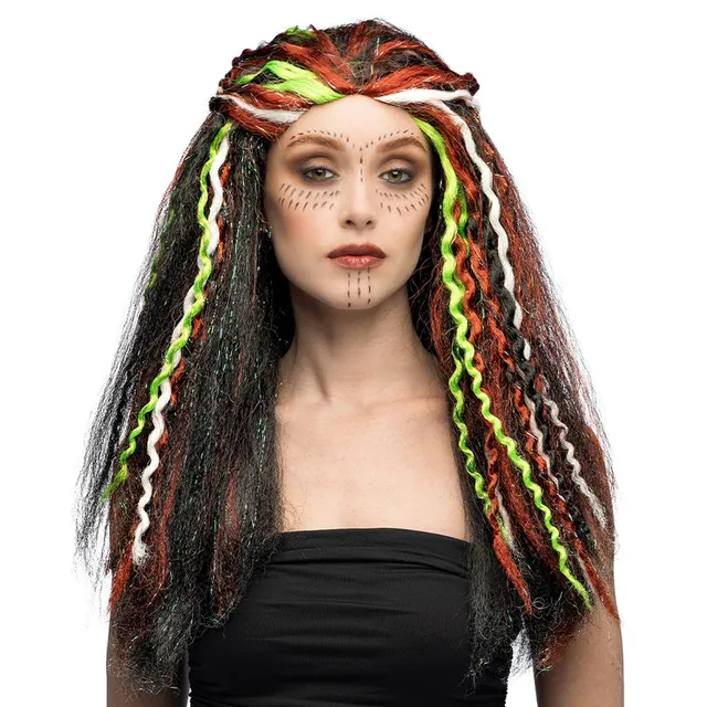 boland-85614-voodoo-per-cke-dreadlocks-schwarz-bunt image 1