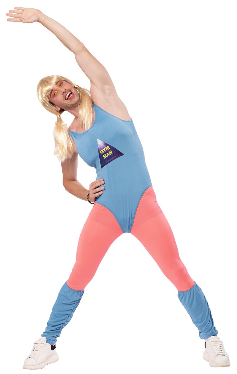 rubie-s-deluxe-gym-man-kost-m-erwachsene-jumpsuit-lustig image 4
