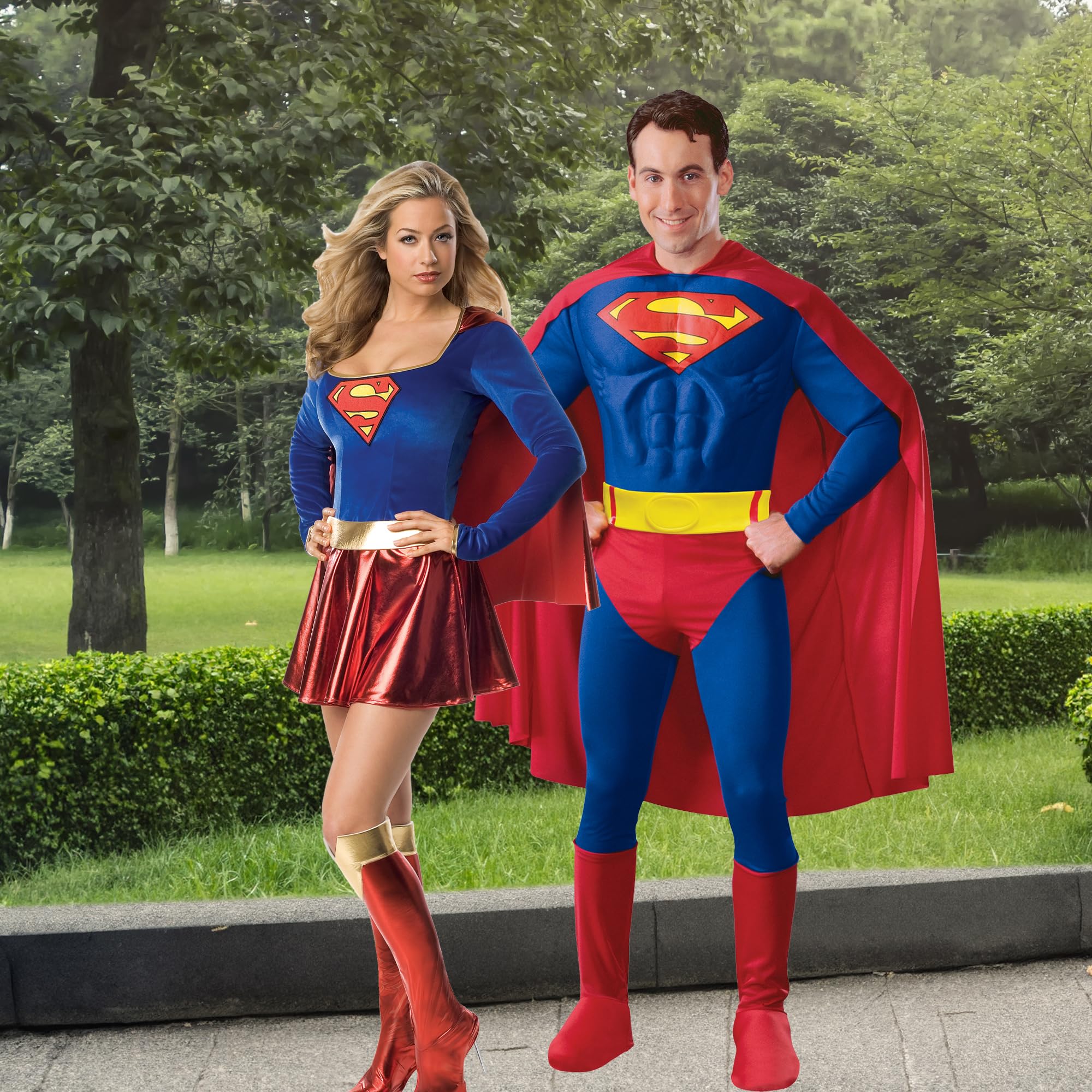 rubie-s-deluxe-supergirl-damenkost-m-gr-e-l-superhelden image 4