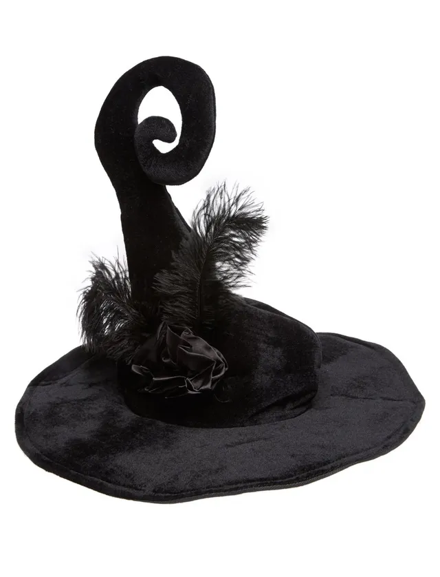 boland-headwear-hut-duvessa-hexenhut-schwarz-mit-federn image 1