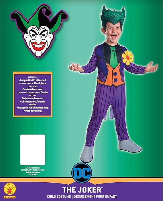rubie-s-deluxe-joker-kost-m-gr-n-gr-s-kinderkost-m-overall image 7