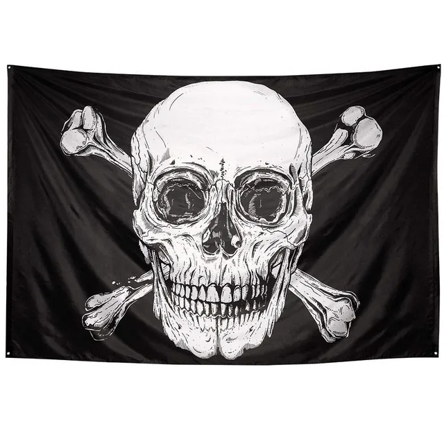 boland-pirat-banner-fahne-totenkopf-200x330-cm image 1