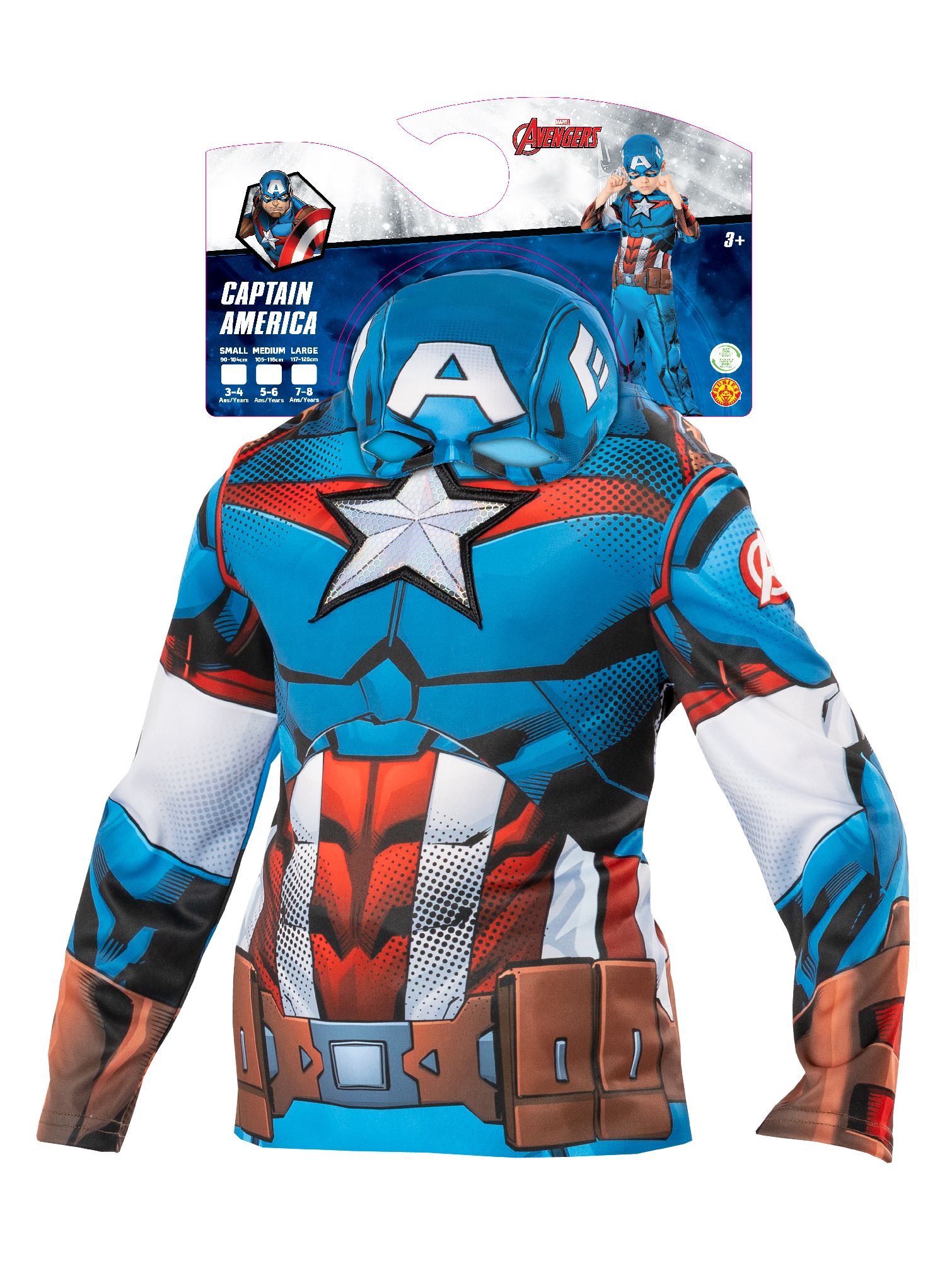 rubies-captain-america-green-collection-kost-m-rot-blau image 5