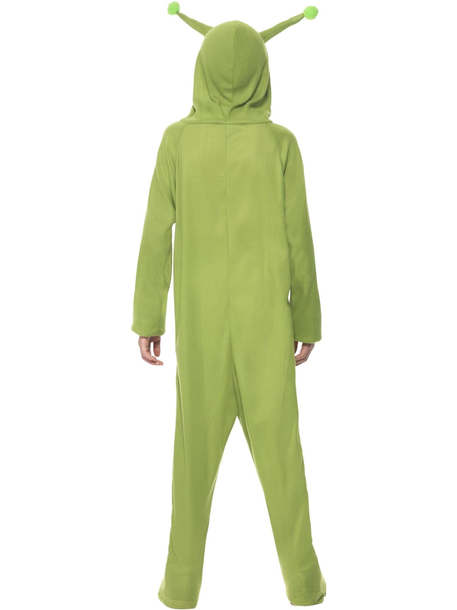smiffys-fever-alien-kost-m-kinder-gr-n-overall image 2